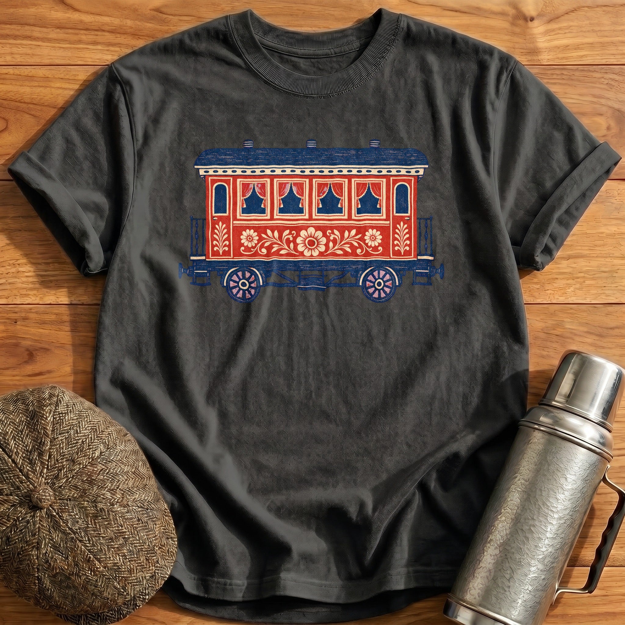 Blood & Custard T-Shirt - Charcoal