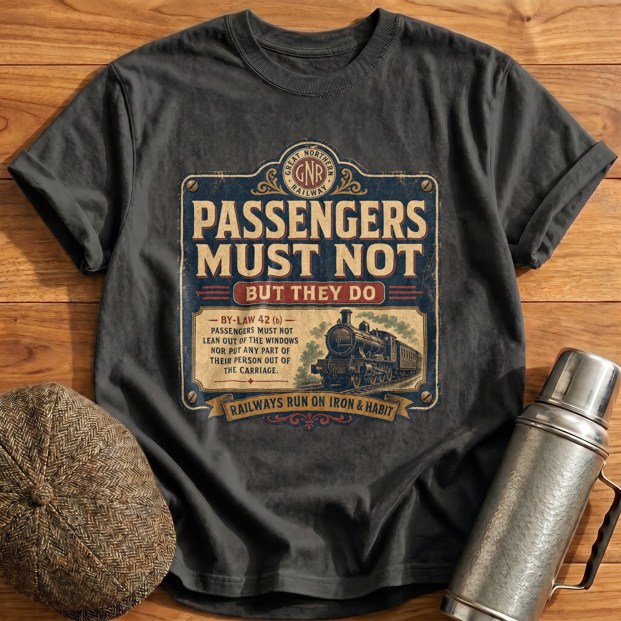 But They Do T-Shirt - Charcoal
