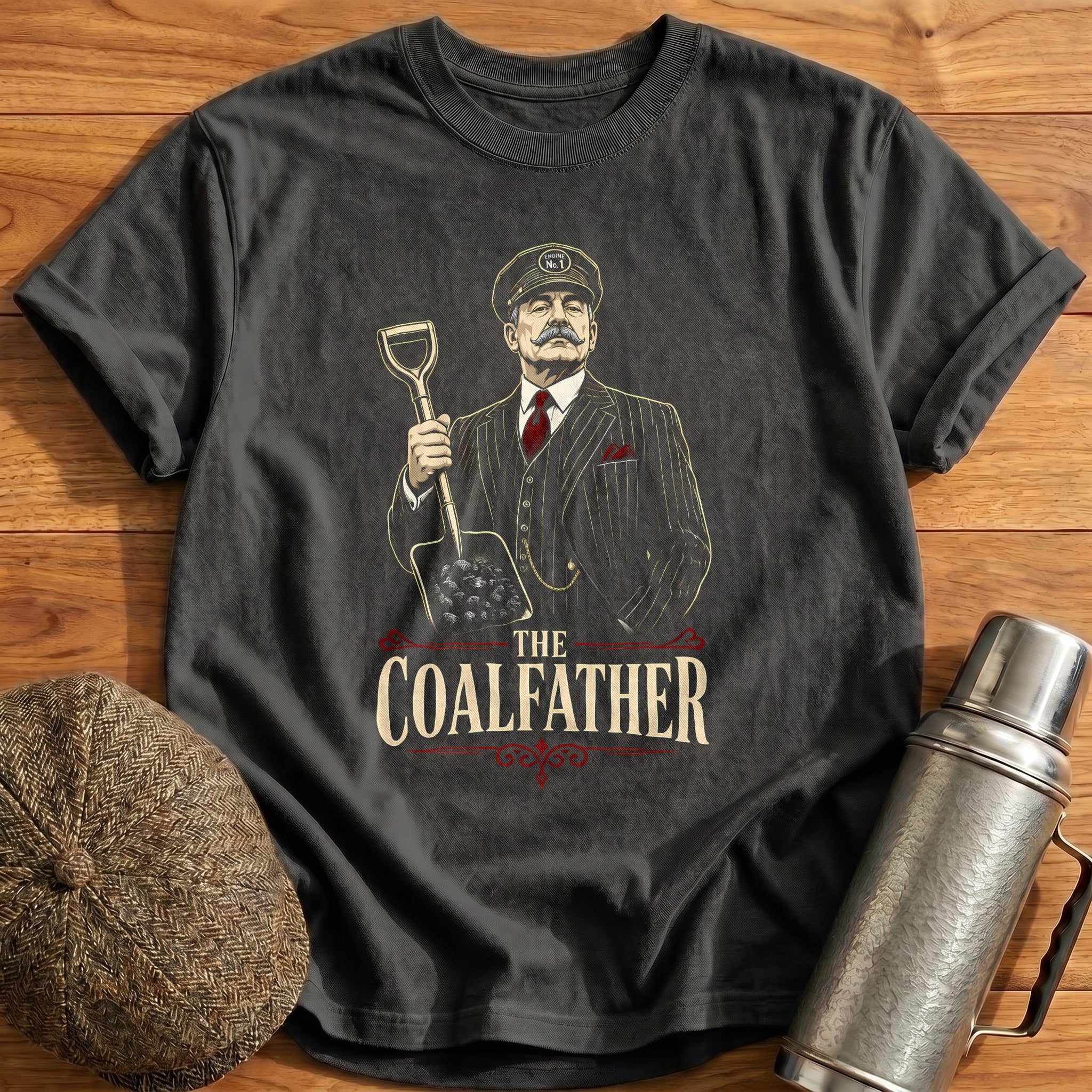 Coalfather 31 T-Shirt - Charcoal