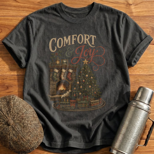 Comfort And Joy 68 T-Shirt - Charcoal