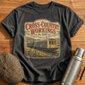 Cross-Country Working T-Shirt - Charcoal