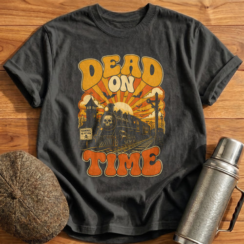 Dead On Time 13 T-Shirt - Charcoal