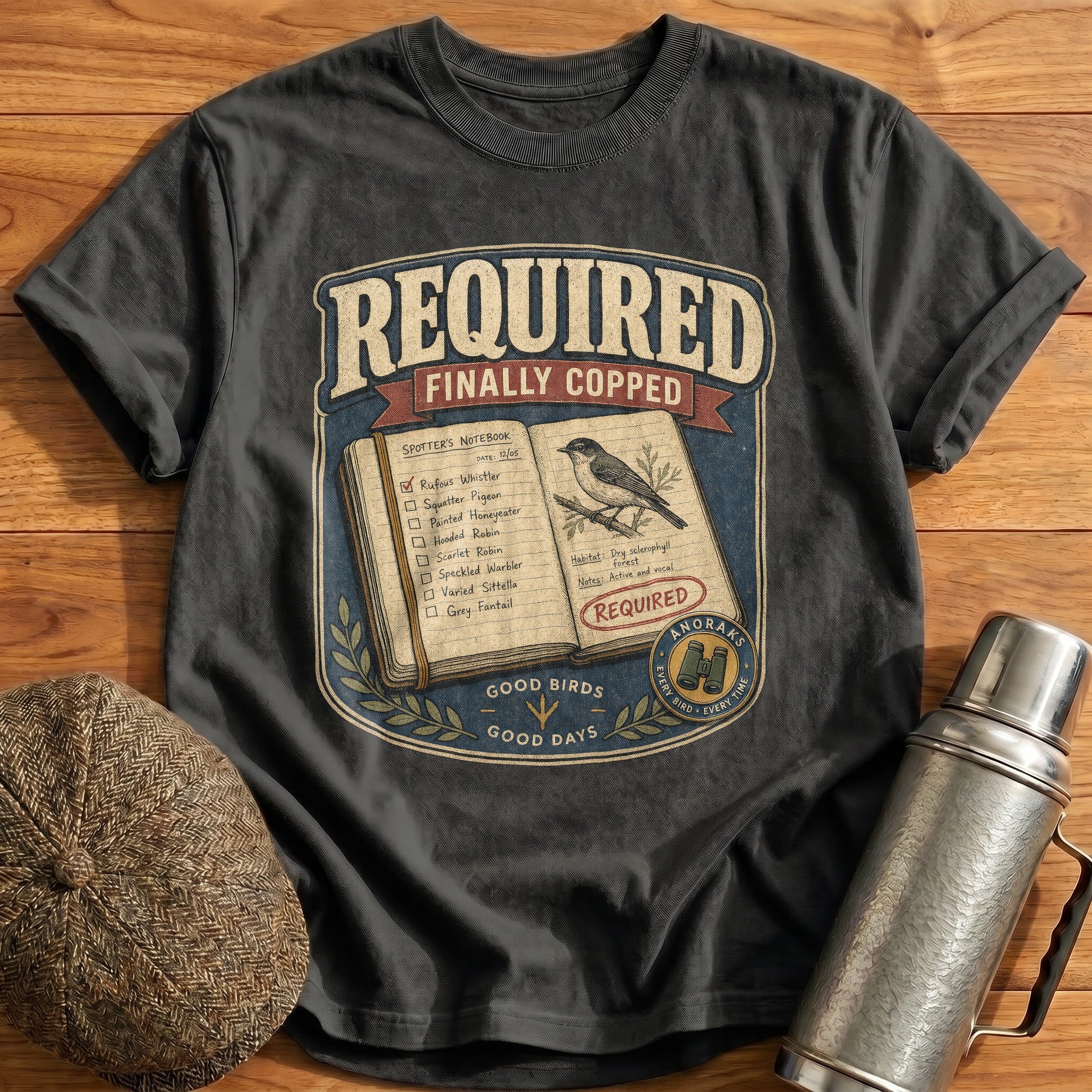 Finally Copped T-Shirt - Charcoal