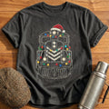 Freight Train Christmas Lights 47 Kids T-Shirt - Charcoal