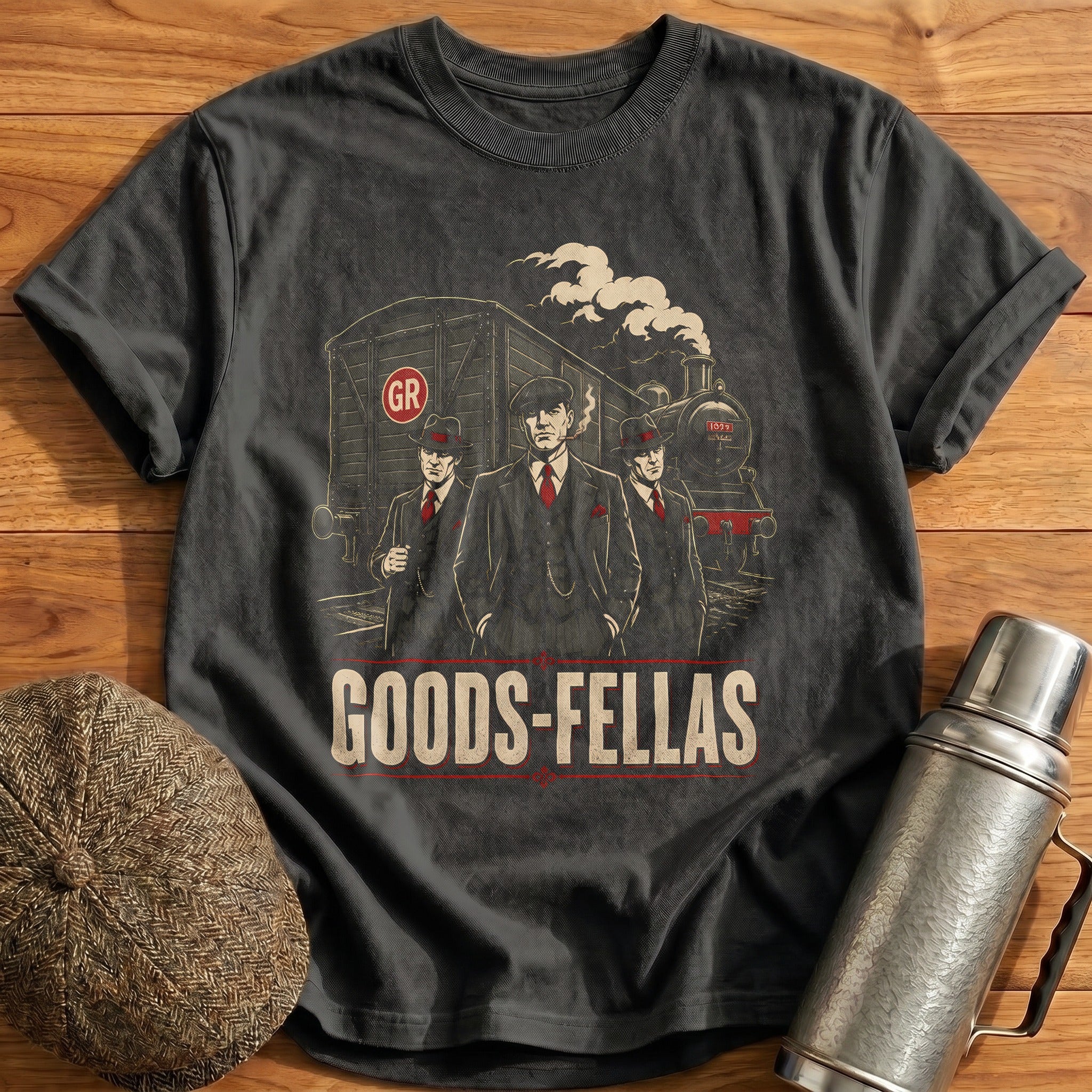 Goods Fellas 55 T-Shirt - Charcoal