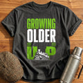 Growing Older But Not Up Train Funny - Charcoal