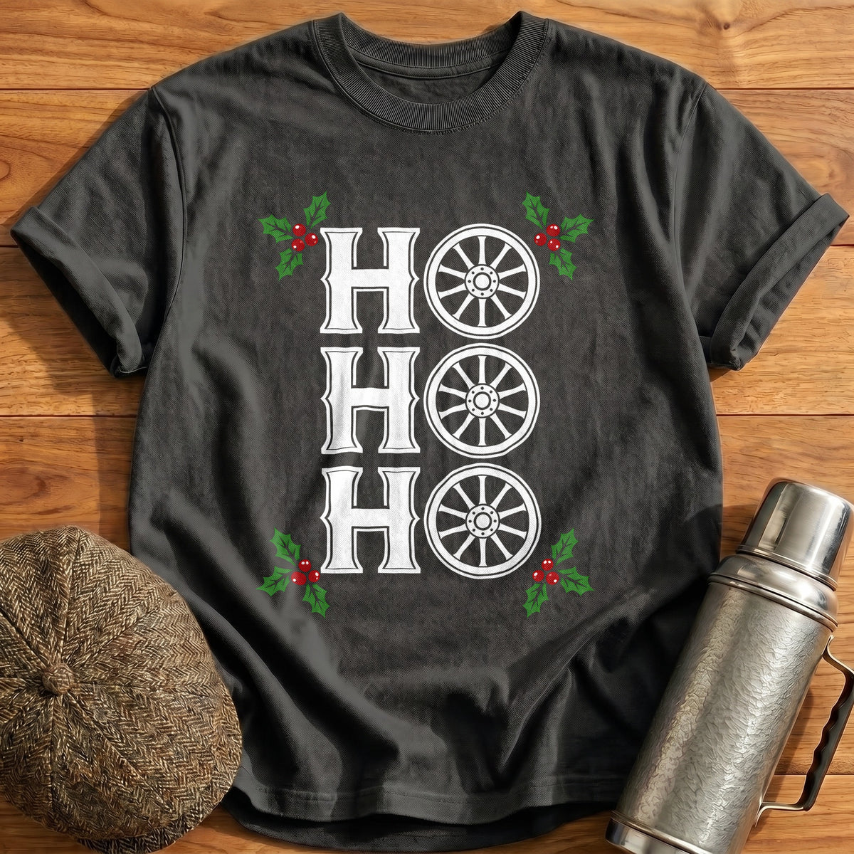 Ho Ho Ho 36 T-Shirt - Charcoal