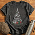 Loco Track Spiral Tree 79 T-Shirt - Charcoal