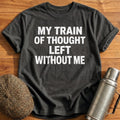 My Train of Thought T-Shirt - Charcoal