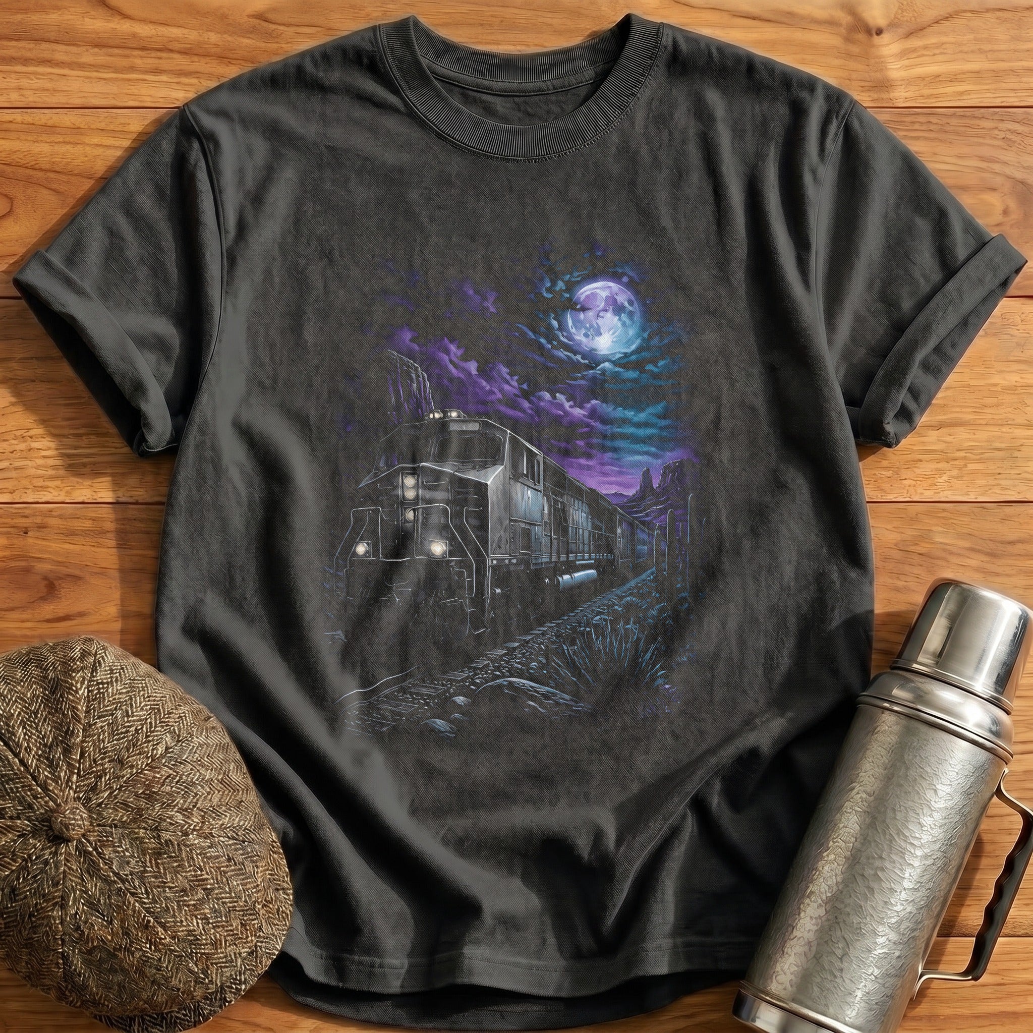Midnight Train Desert Moon - Charcoal