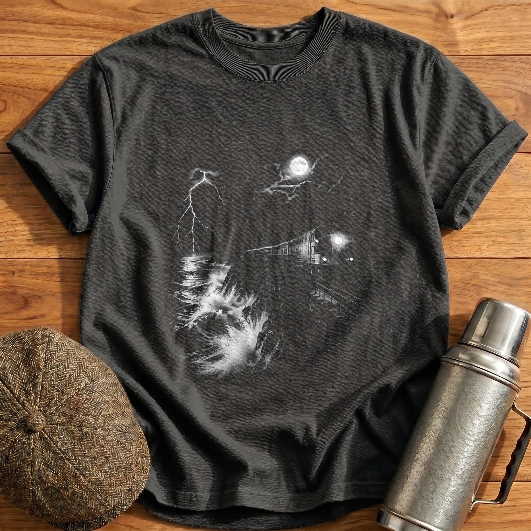 Midnight Train Storm Night Rider - Charcoal