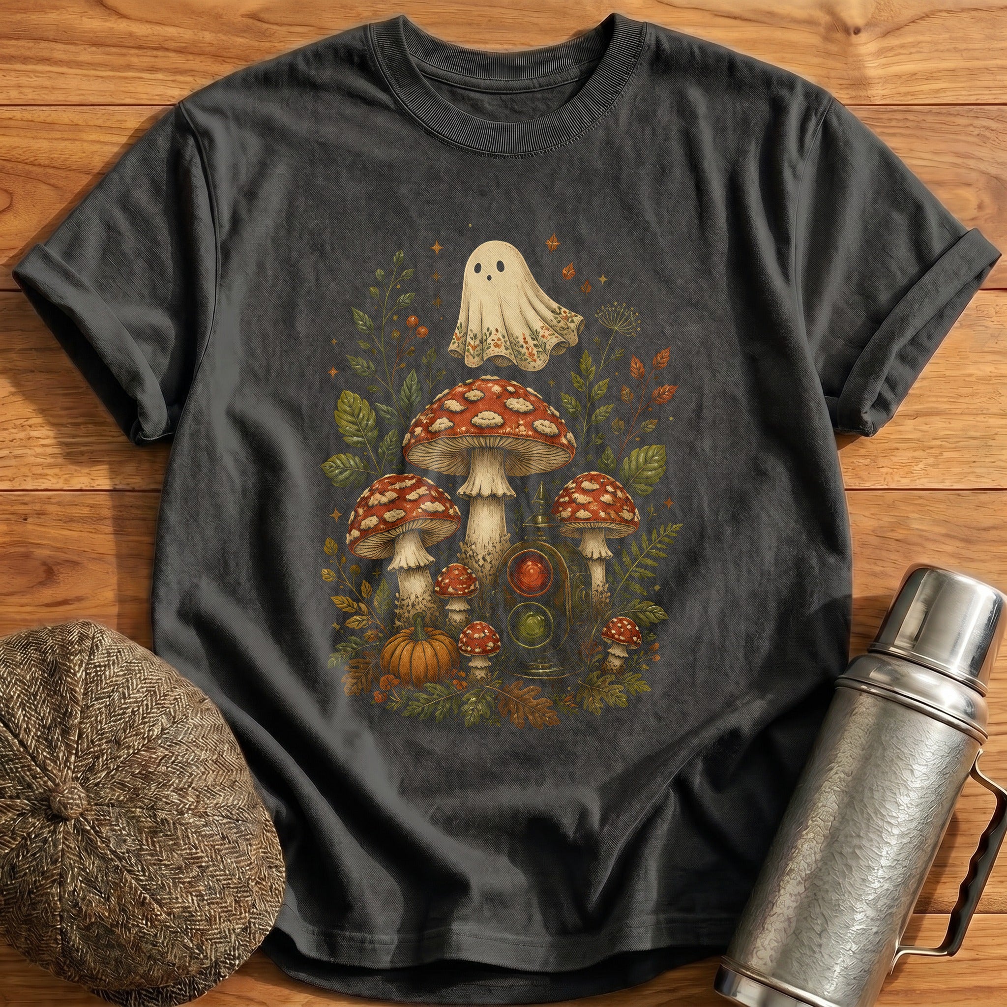 Mushroom Ghost Signal 92 - Charcoal