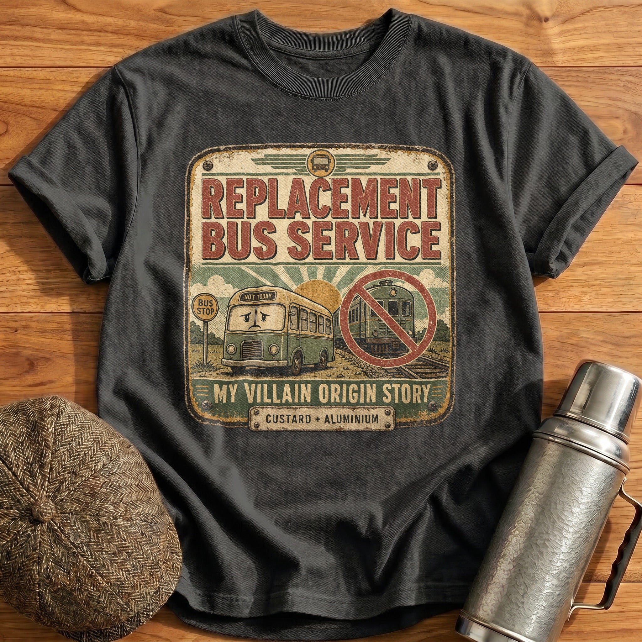 My Villain Origin Story T-Shirt - Charcoal