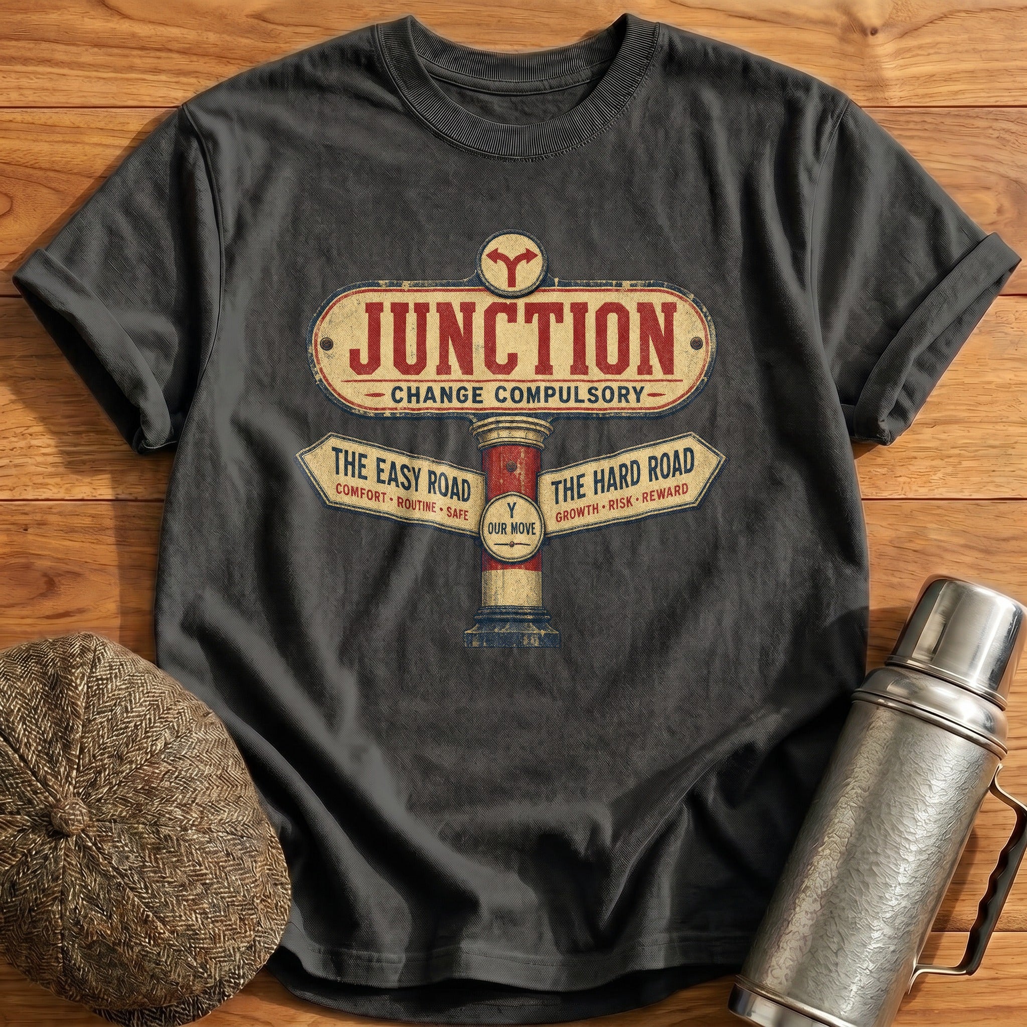 Our Move T-Shirt - Charcoal