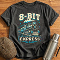 Pixel Express T-Shirt - Charcoal