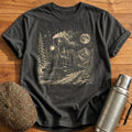 Polar Express Magic Christmas Train T-Shirt - Charcoal