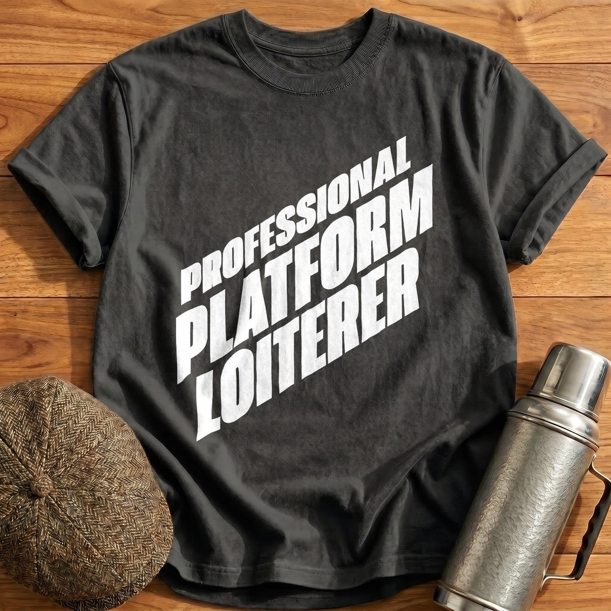 Professional Platform Loiterer 46 T-Shirt - Charcoal