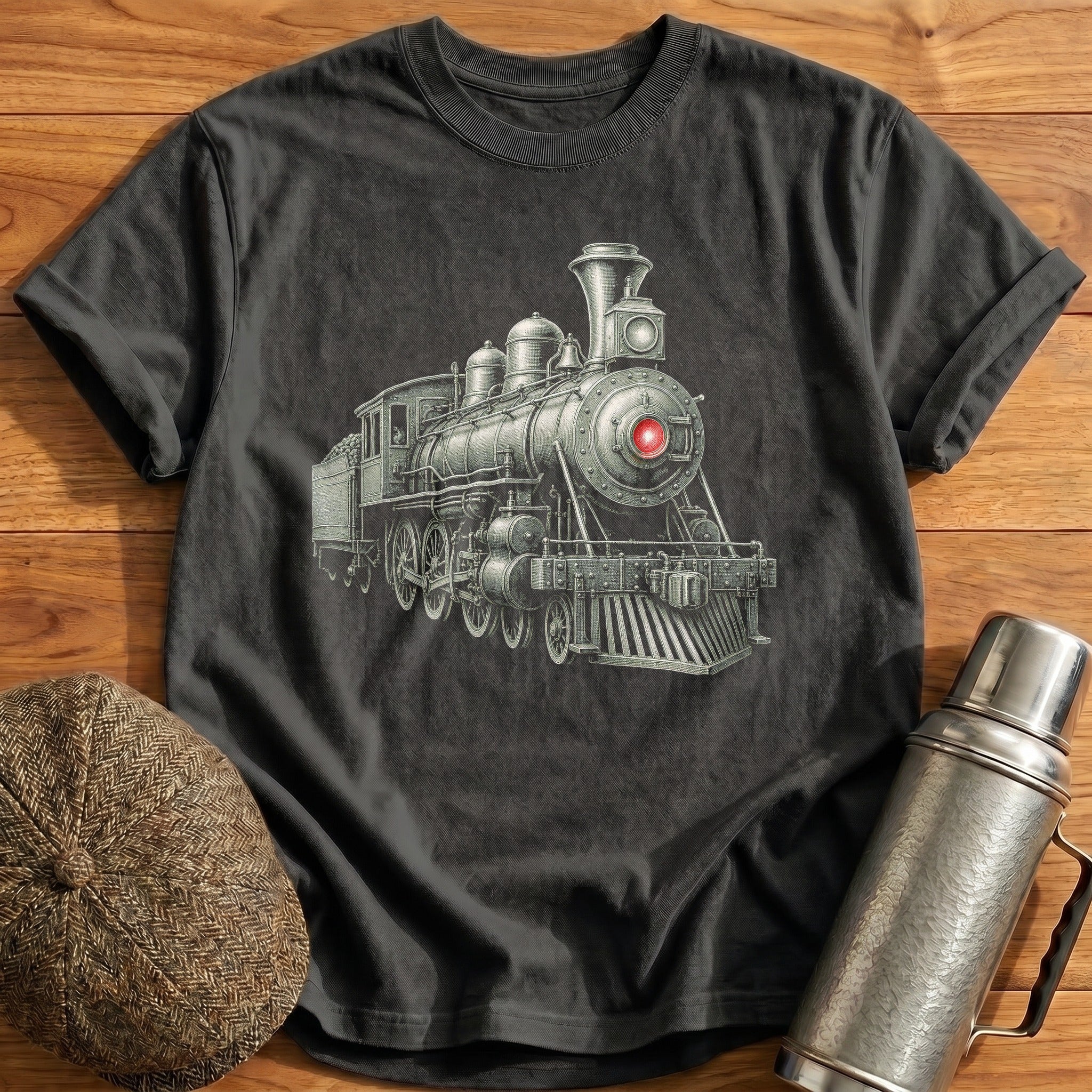 Red Eye T-Shirt - Charcoal