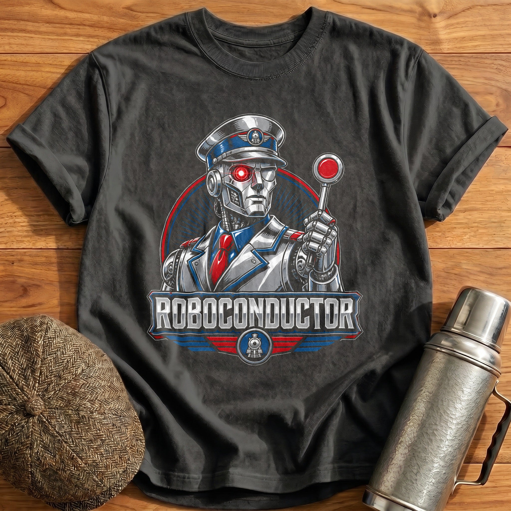 Roboconductor 93 T-Shirt - Charcoal