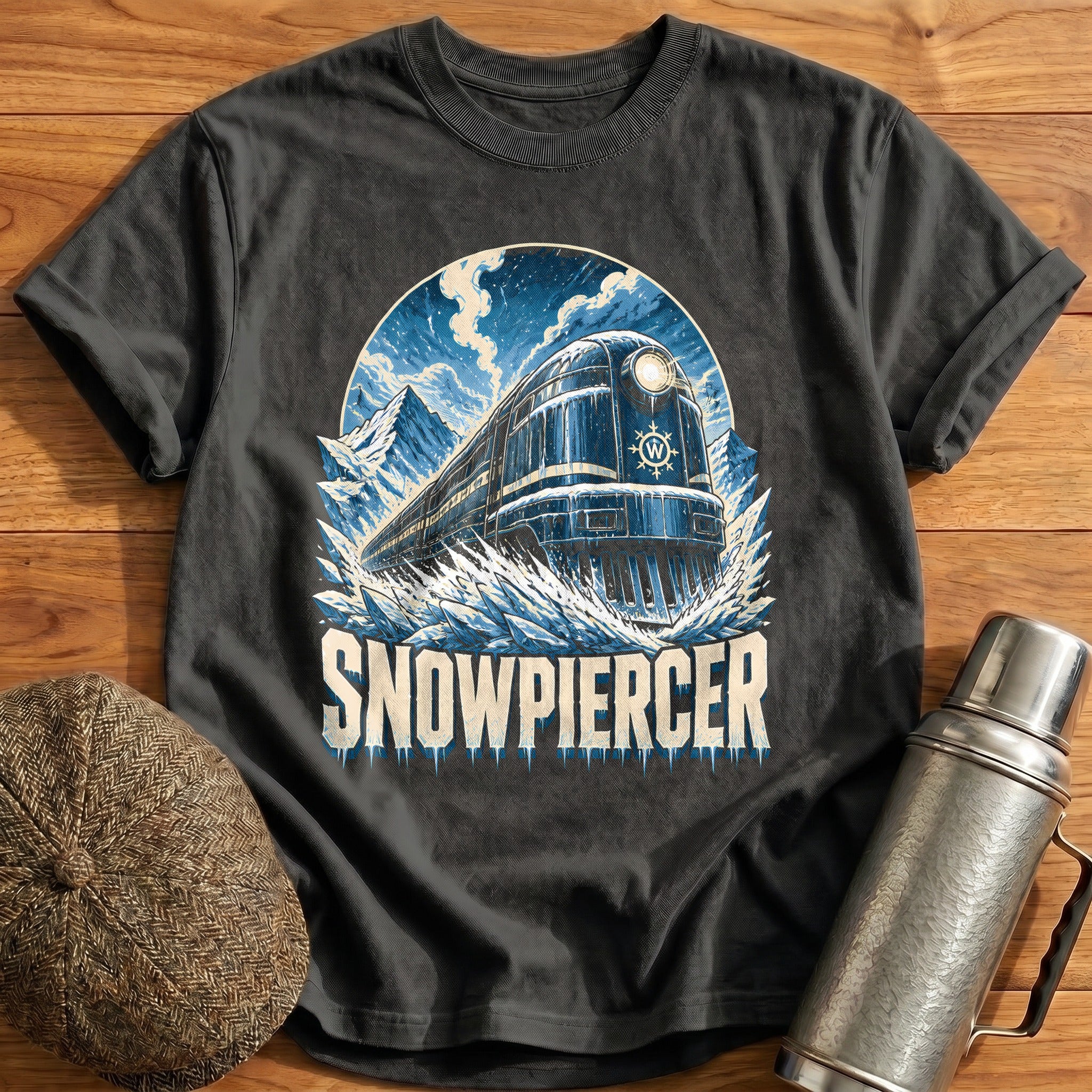 Snowpiercer 64 T-Shirt - Charcoal
