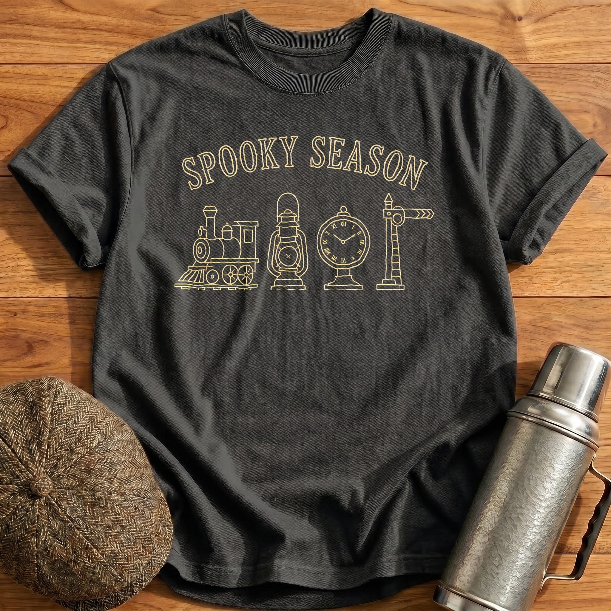 Spooky Season Rail Icons 58 - Charcoal