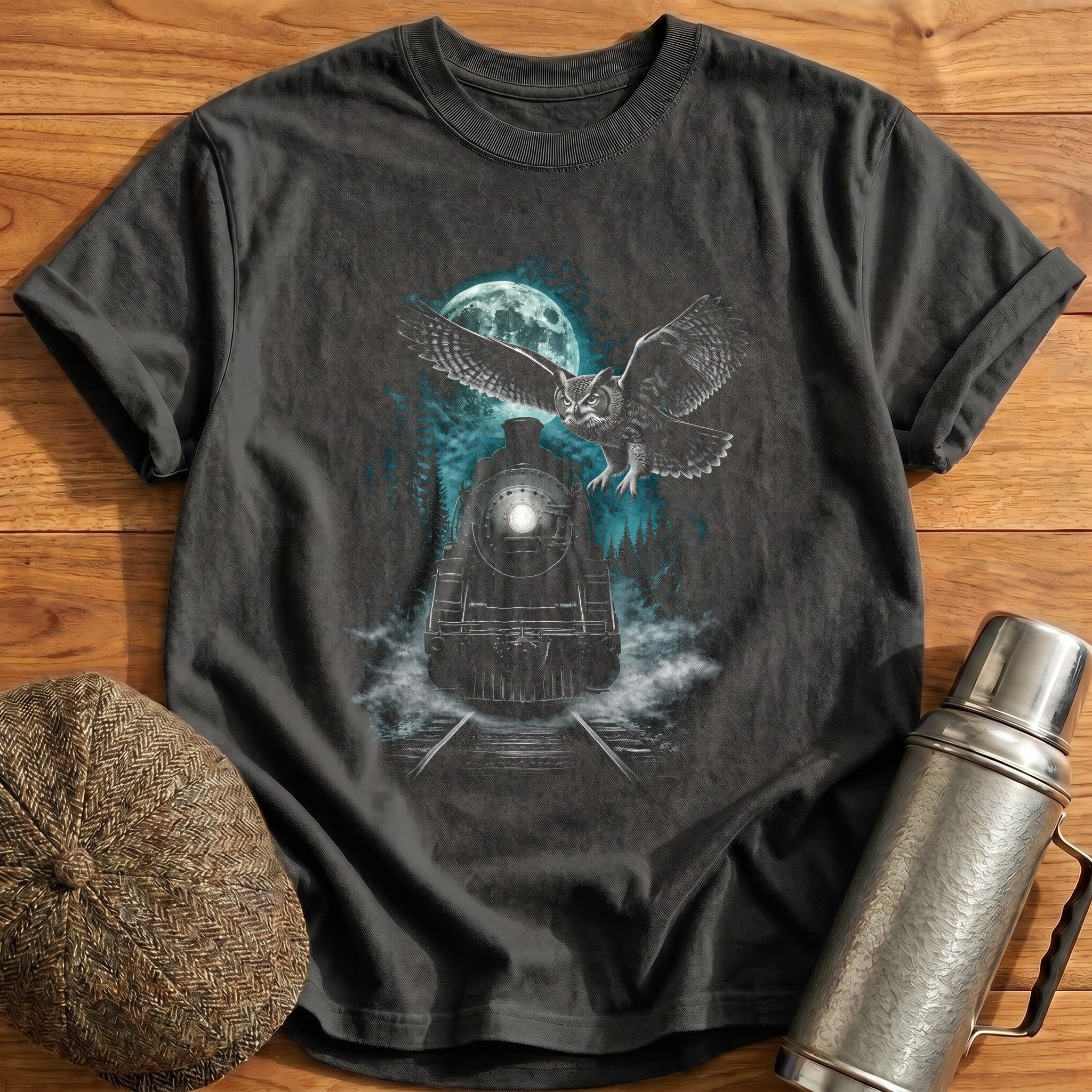 Steam Owl Fullmoon 20 - Charcoal