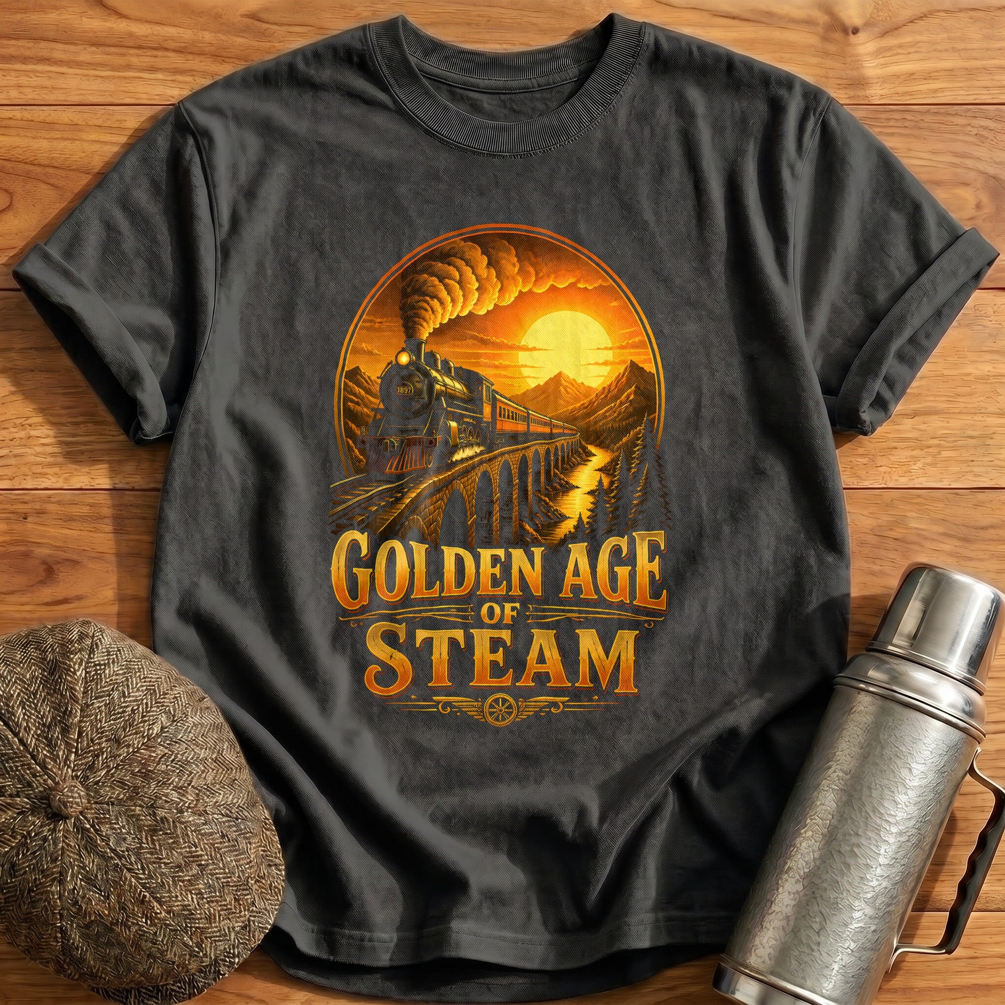 Summit Express T-Shirt - Charcoal