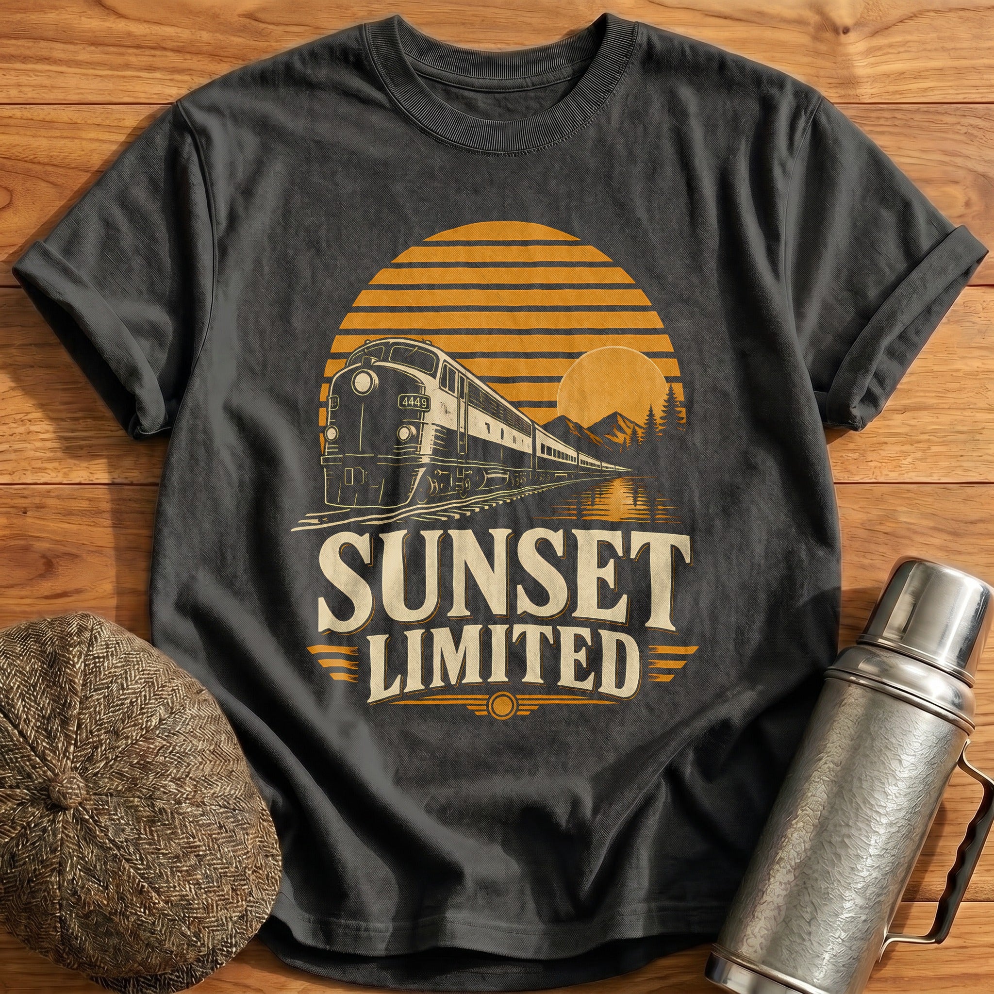 Sunset Limited T-Shirt - Charcoal