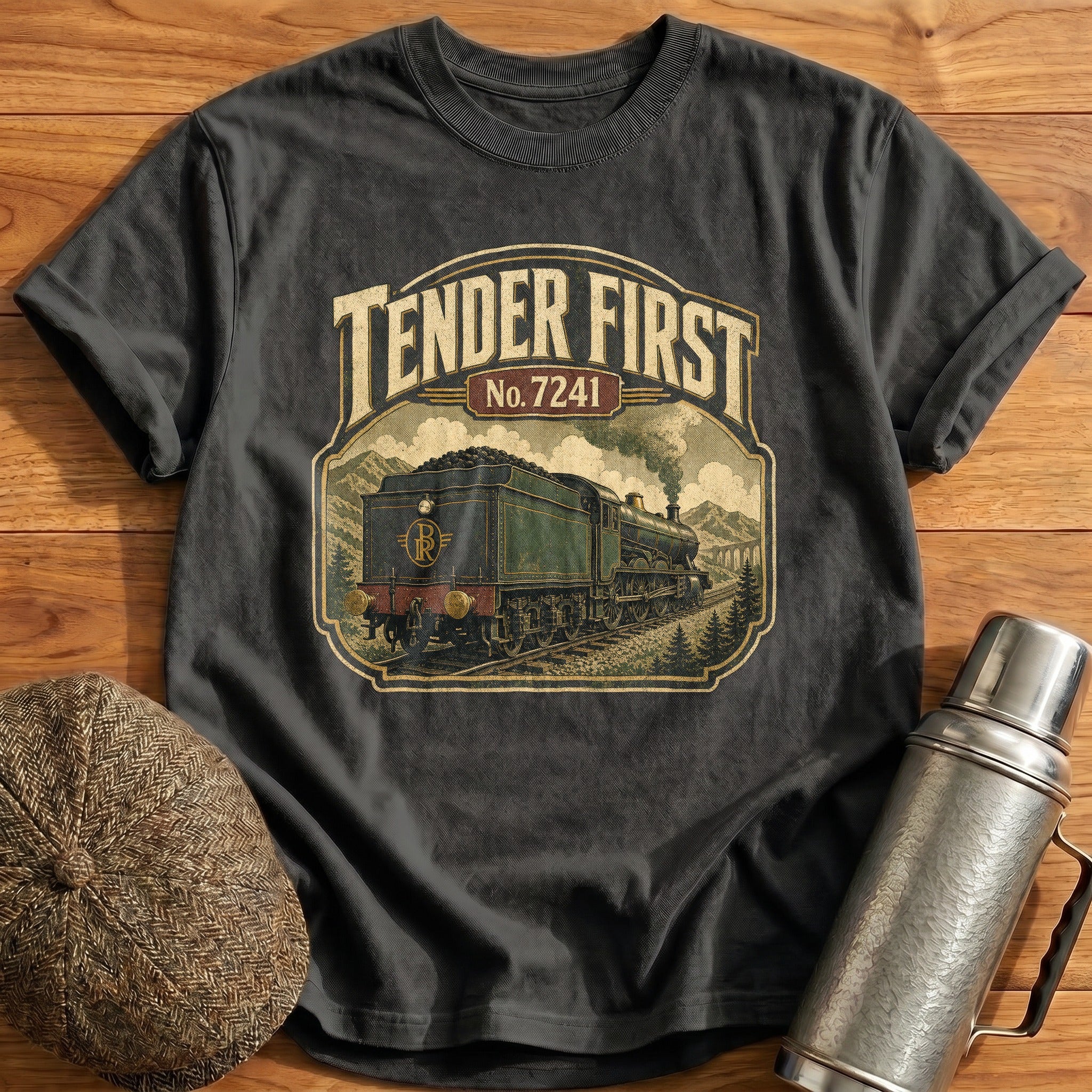 Tender First T-Shirt - Charcoal