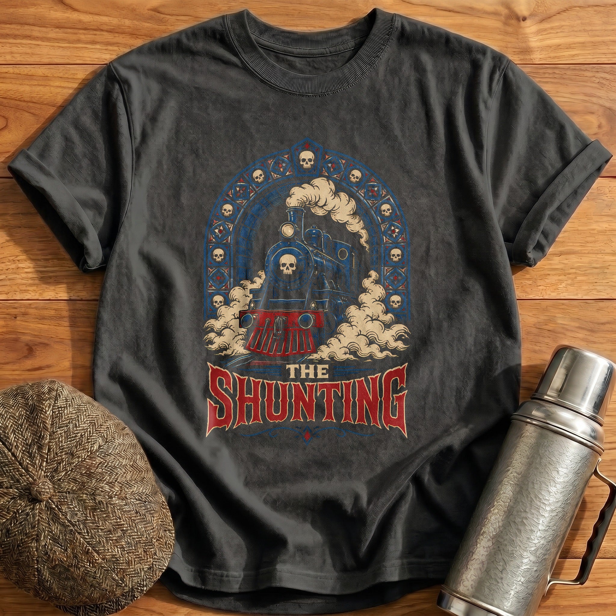 The Shunting 13 T-Shirt - Charcoal