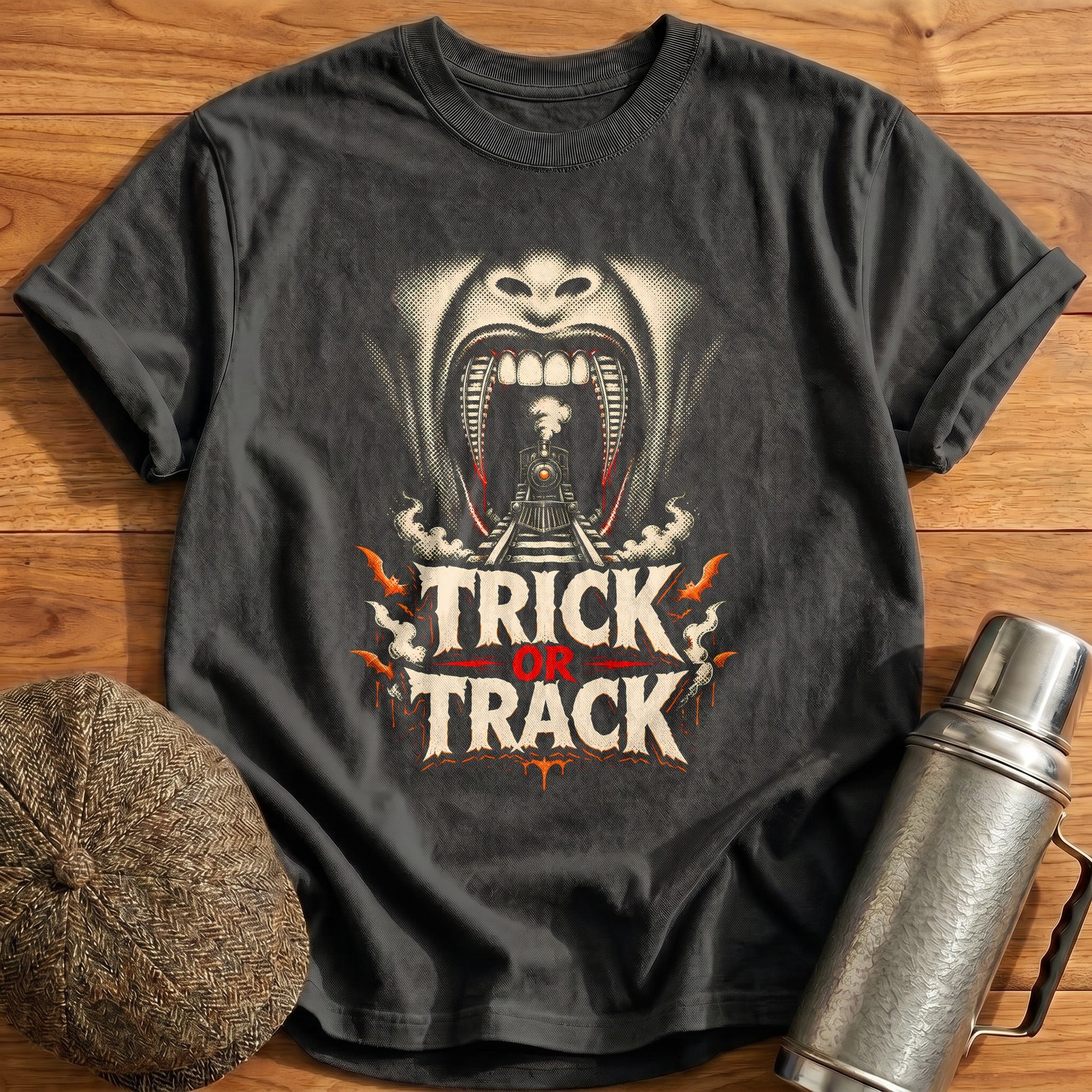 Trick Or Track Fangs 63 - Charcoal