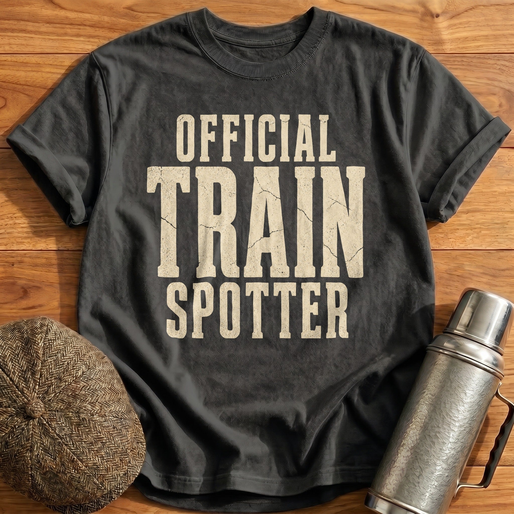 Official Train Spotter II T-Shirt - Charcoal
