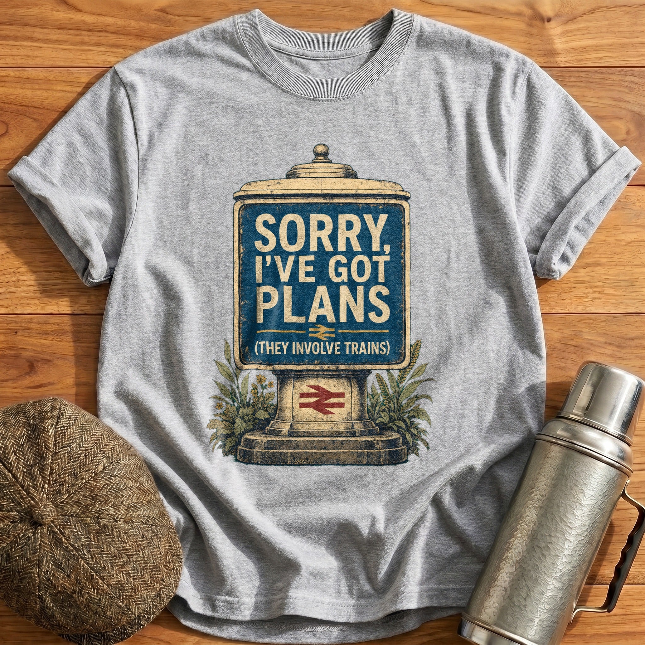 Sorry, I've Got Plans T-Shirt - Sport Grey