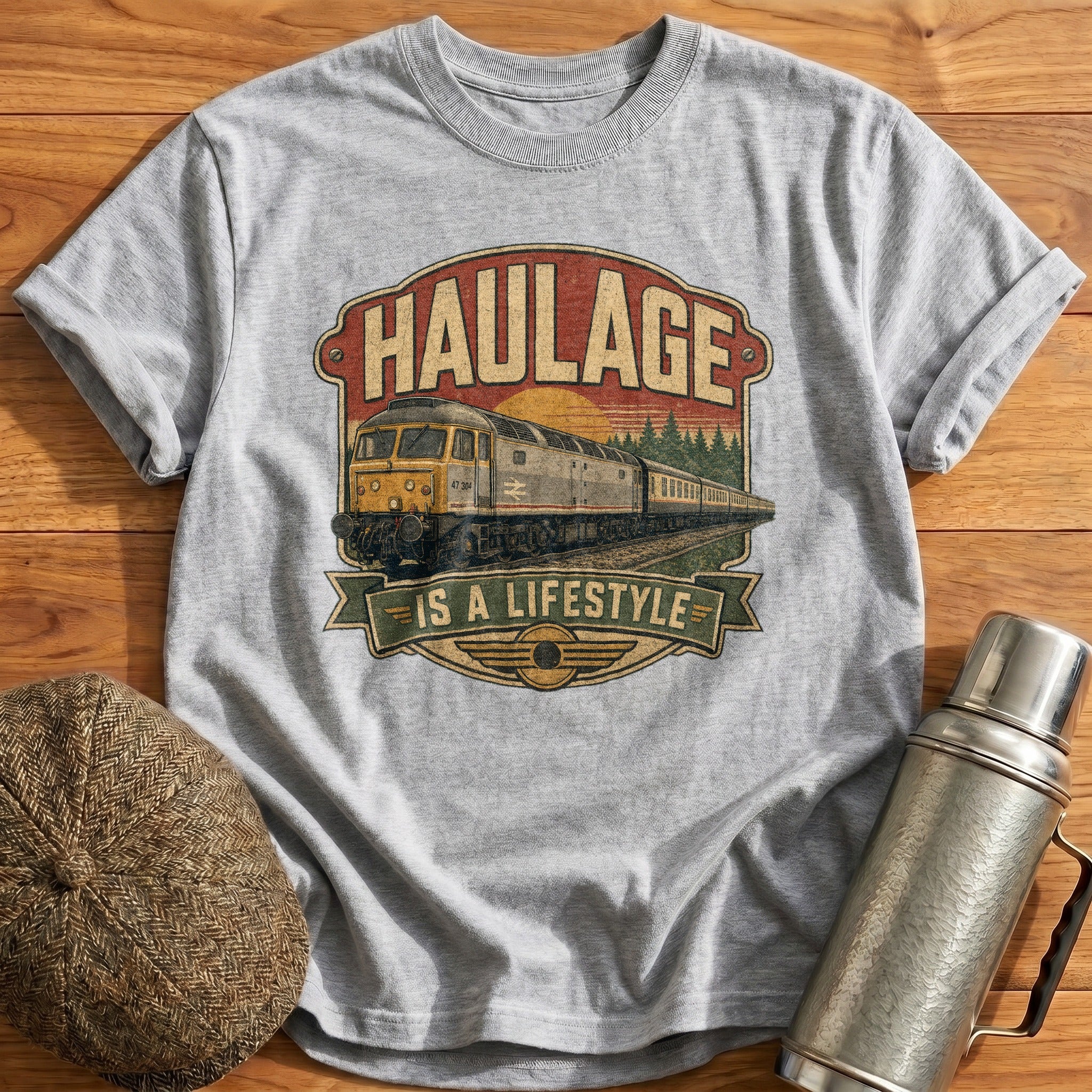Haulage T-Shirt - Sport Grey