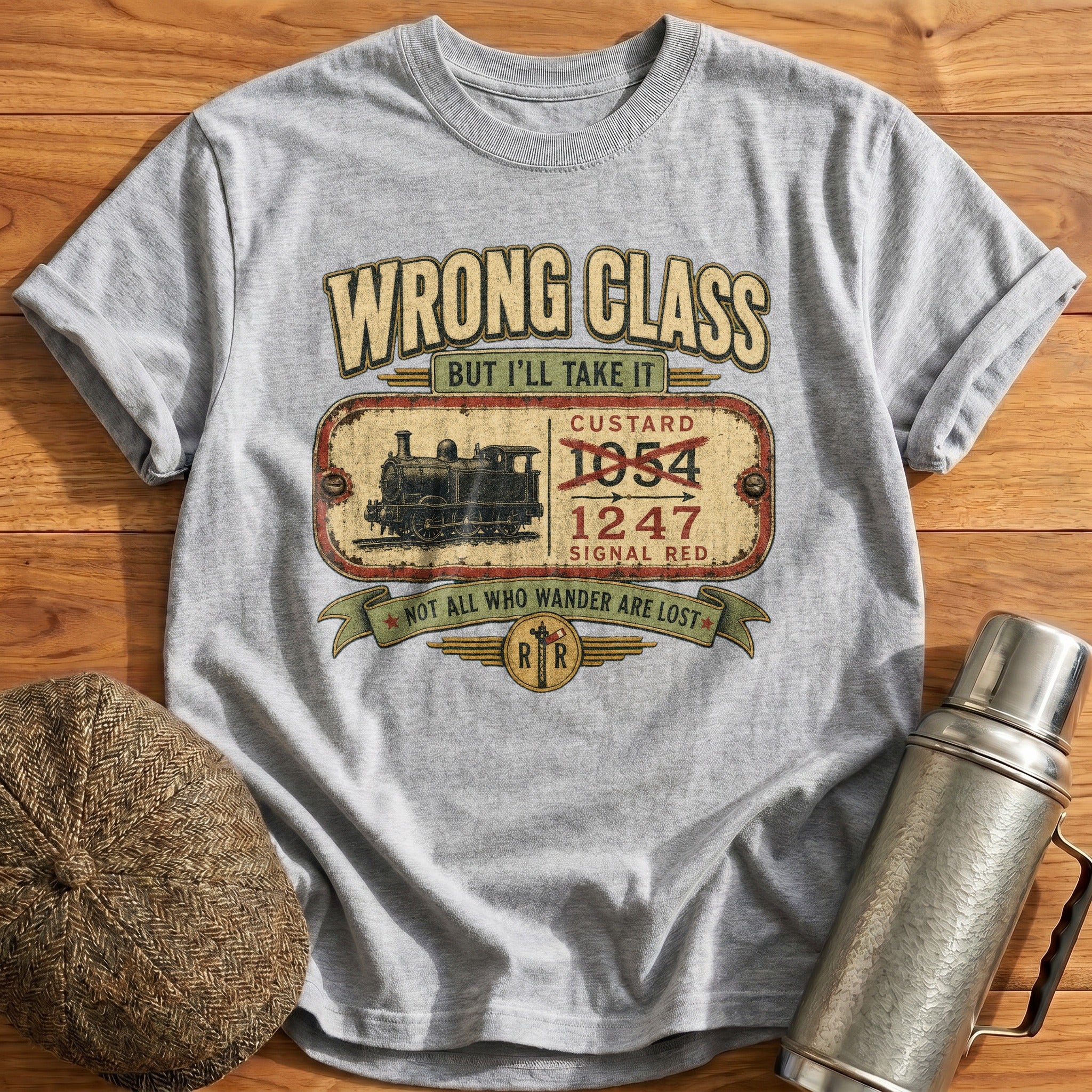 Wrong Class T-Shirt - Sport Grey