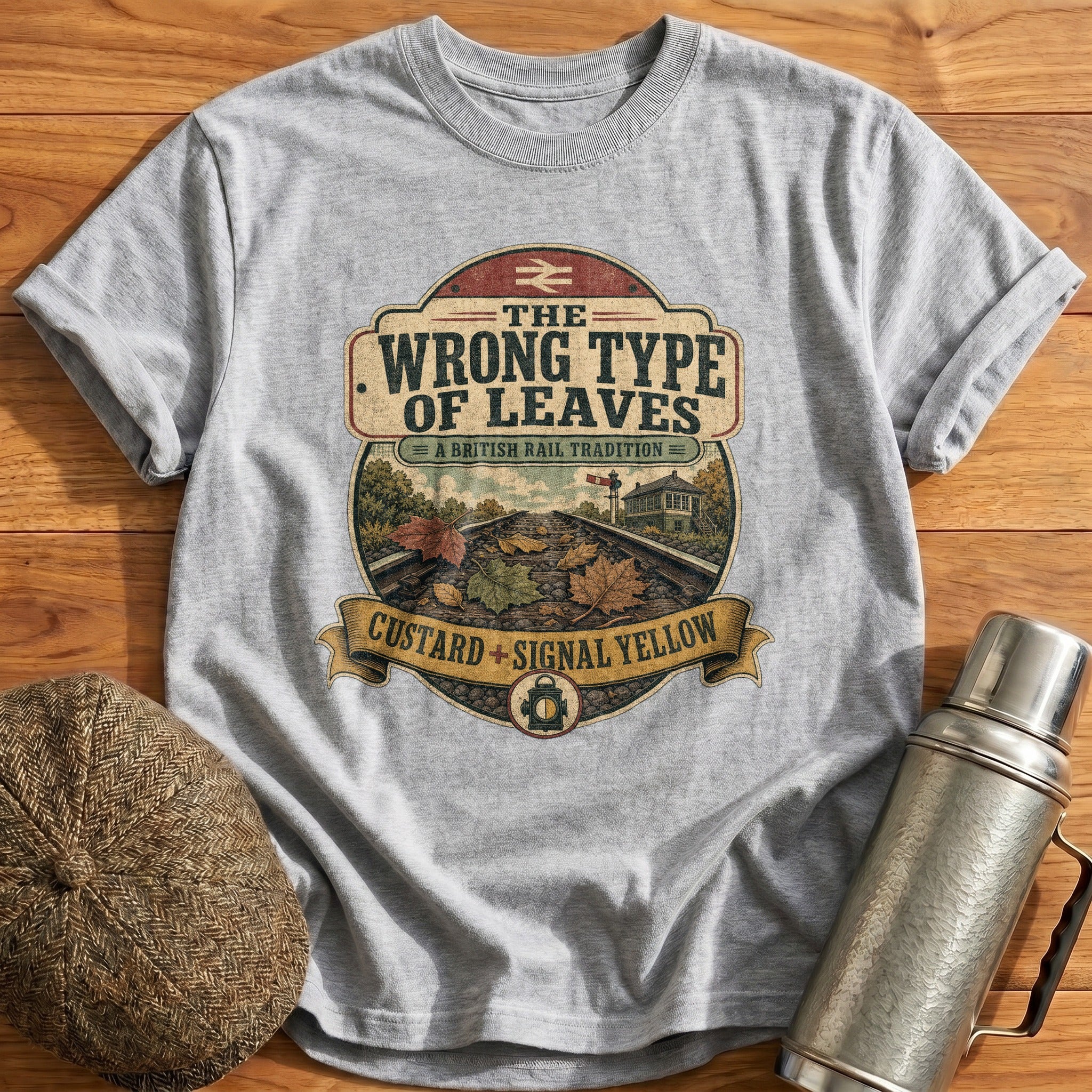 The Wrong Type of Leaves T-Shirt - Sport Grey