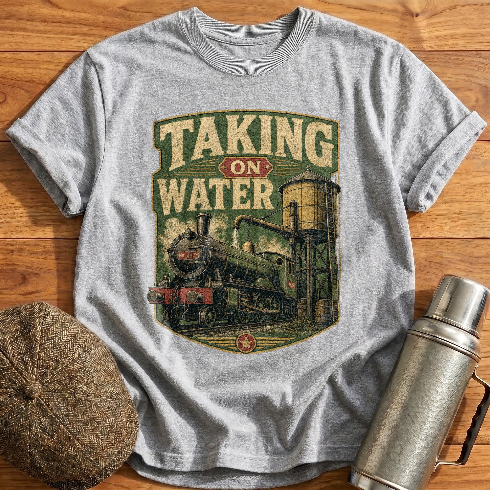 Taking on Water T-Shirt - Sport Grey