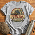 Proudly Trackside T-Shirt - Sport Grey