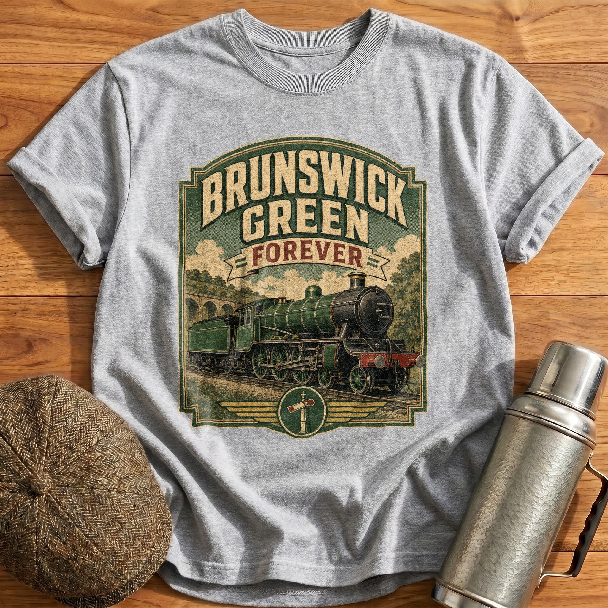 Brunswick Green Forever II T-Shirt - Sport Grey