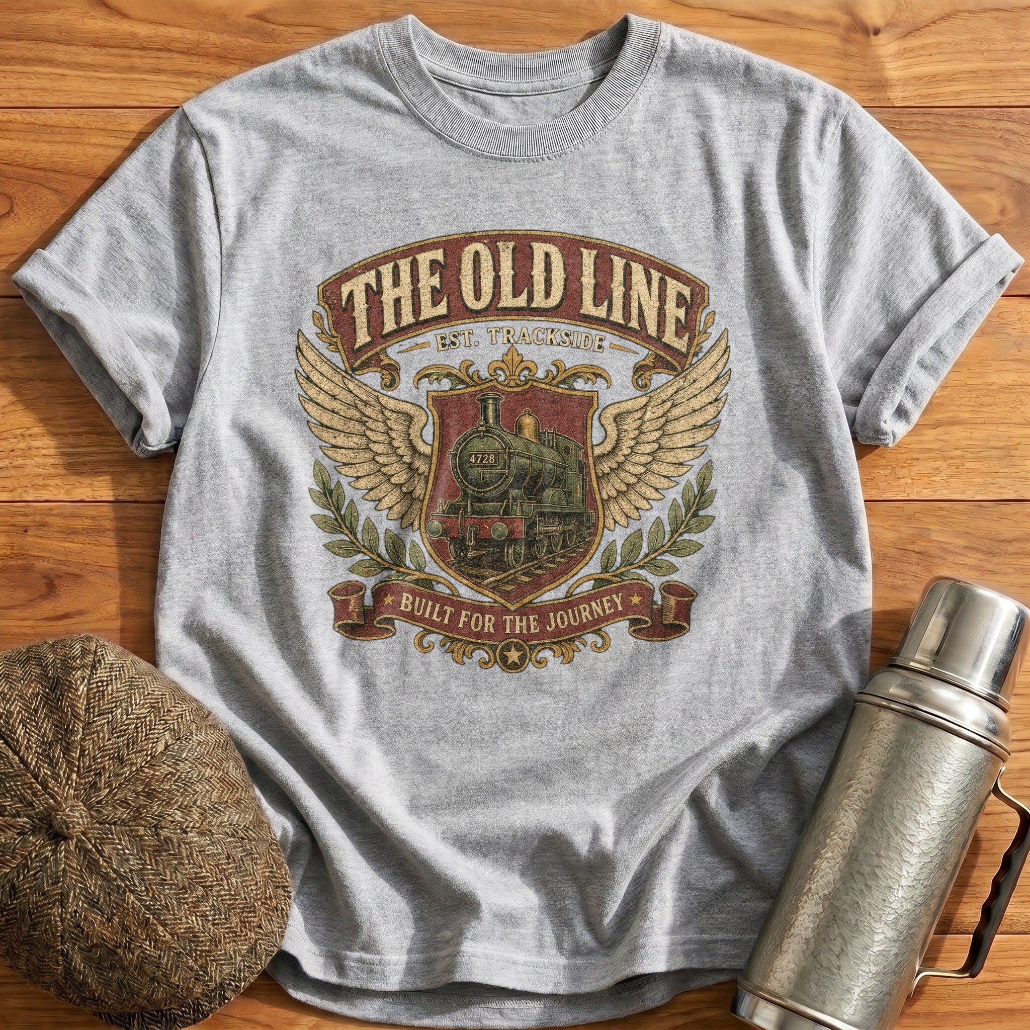 The Old Line T-Shirt - Sport Grey