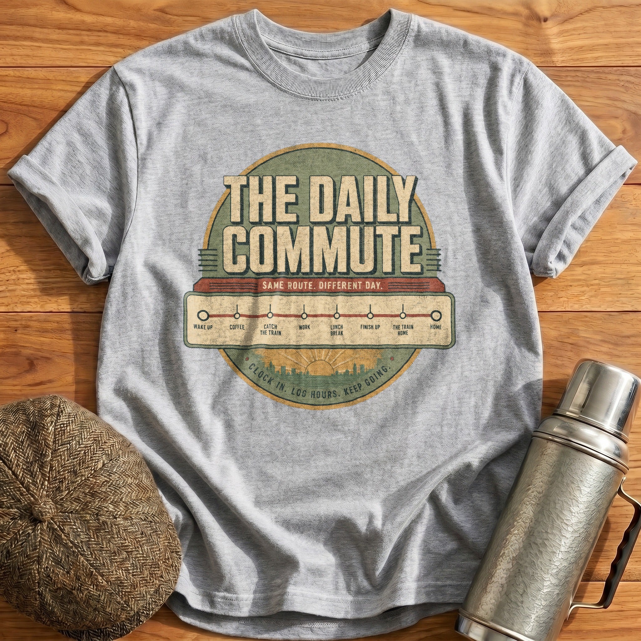 The Daily Commute T-Shirt - Sport Grey