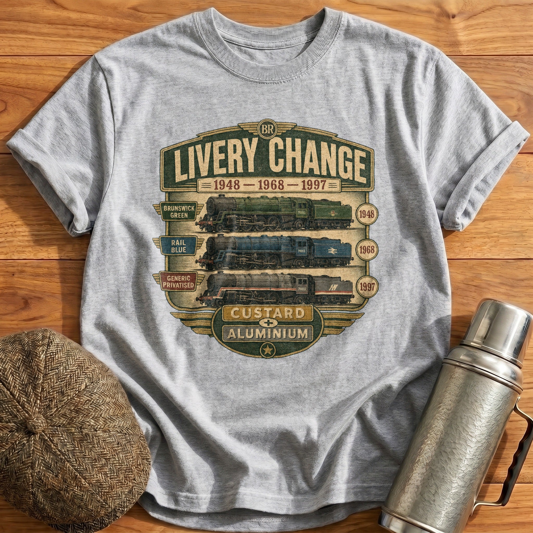 Livery Change T-Shirt - Sport Grey
