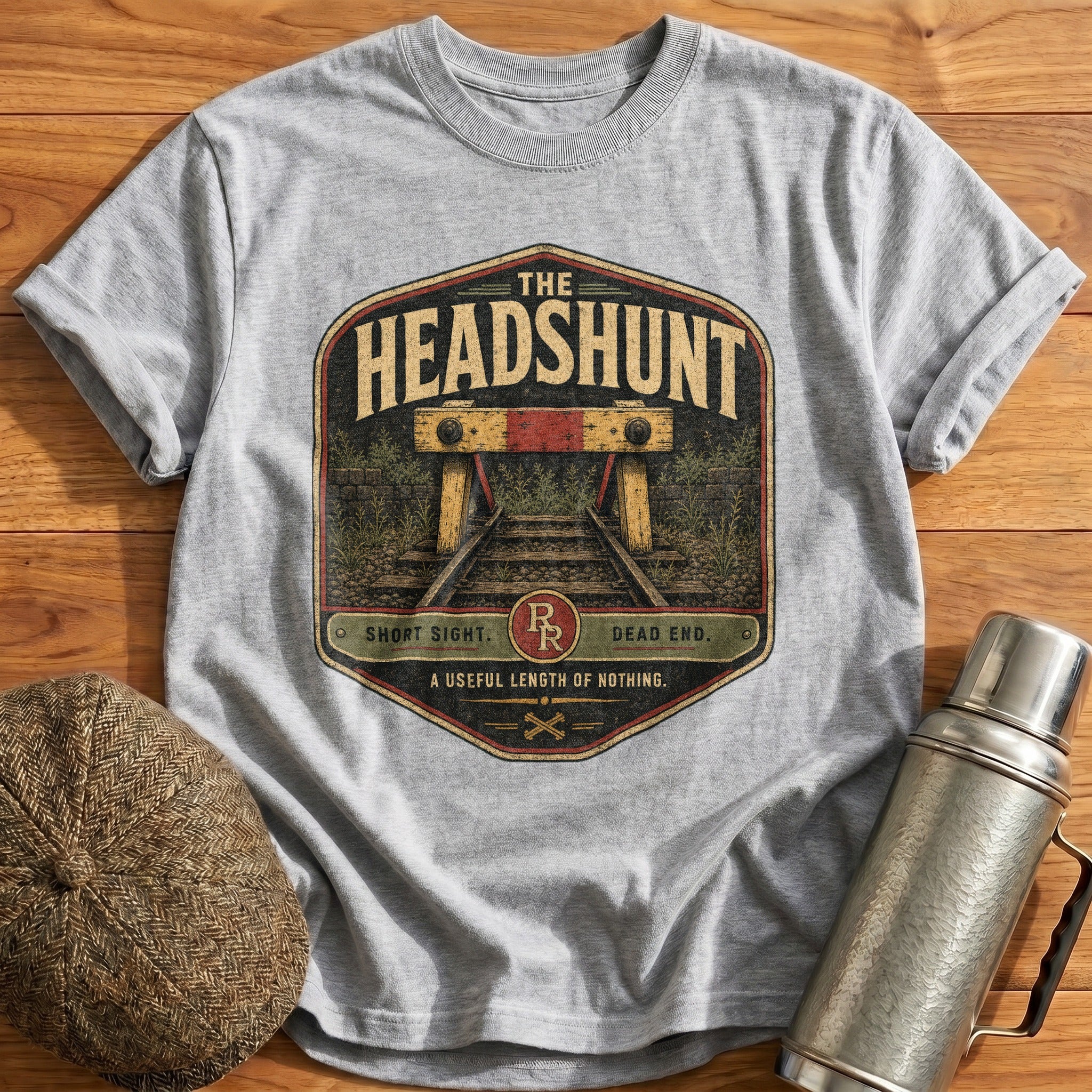 The Headshunt T-Shirt - Sport Grey