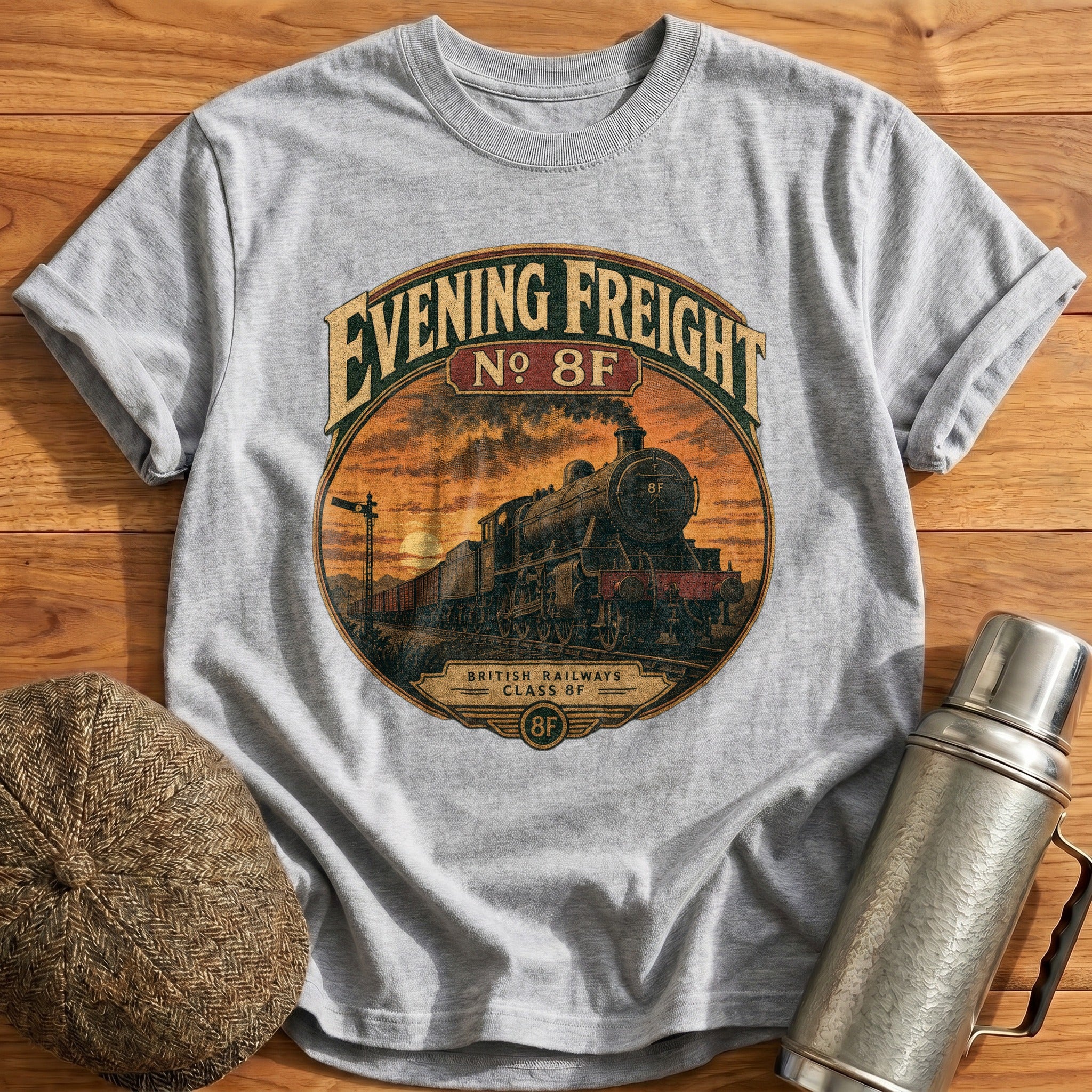 Evening Freight T-Shirt - Sport Grey