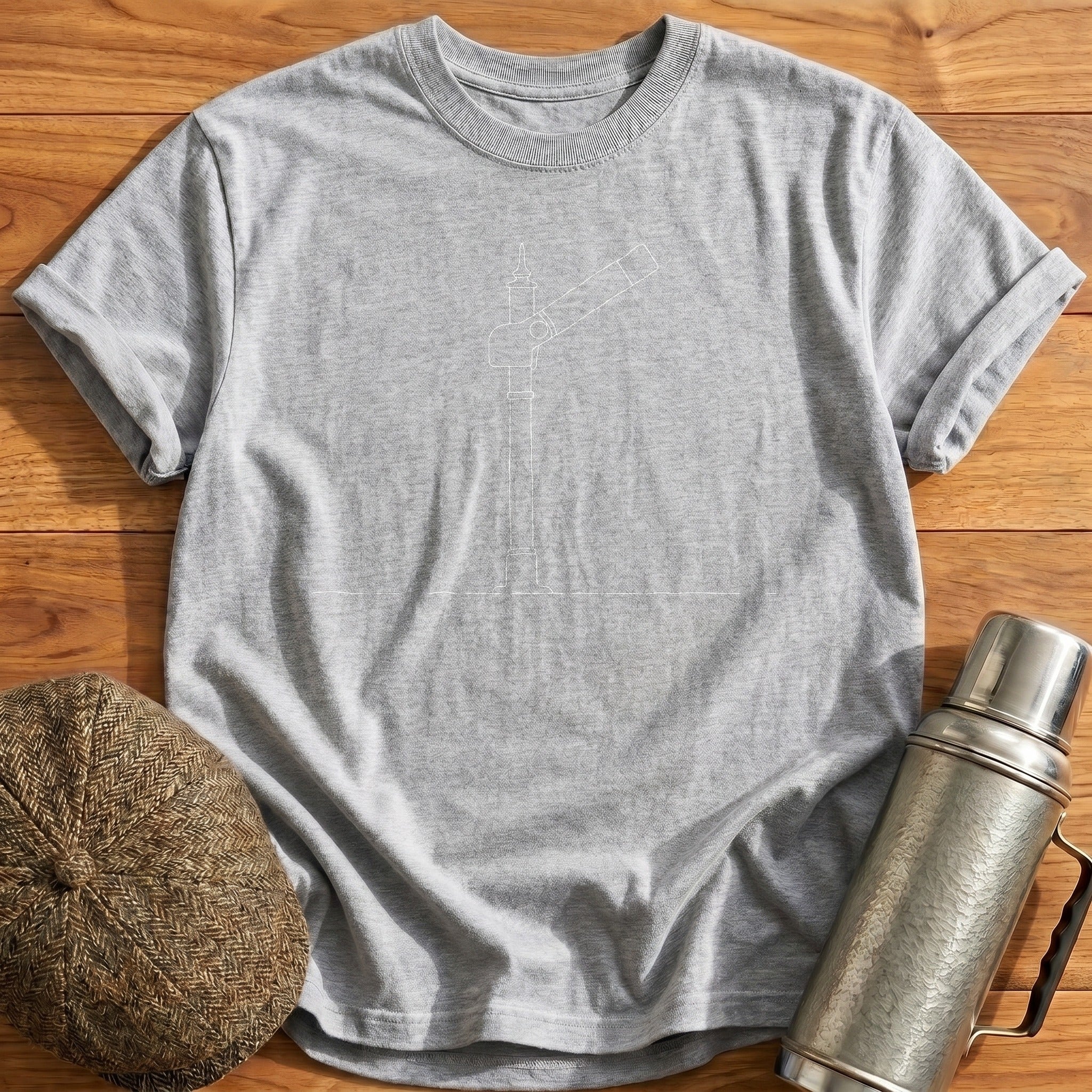 Arm's Length T-Shirt - Sport Grey