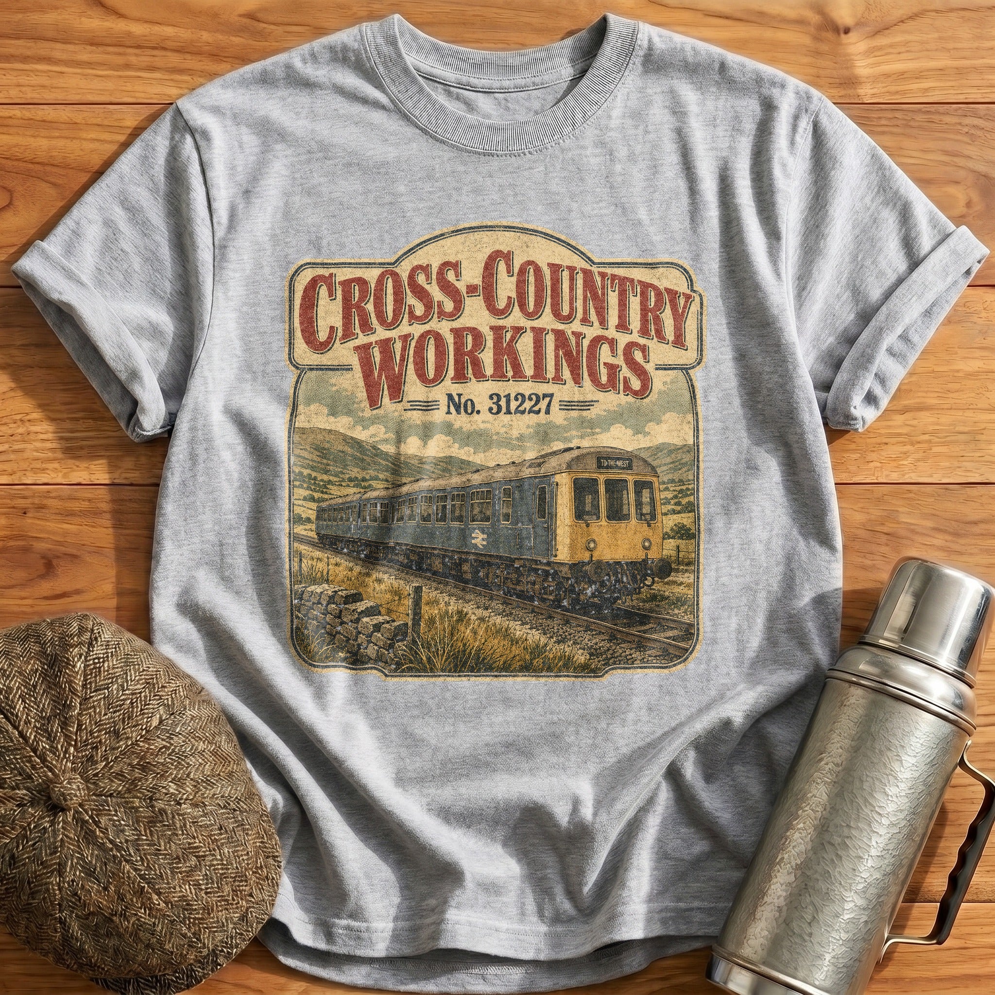 Cross-Country Working T-Shirt - Sport Grey
