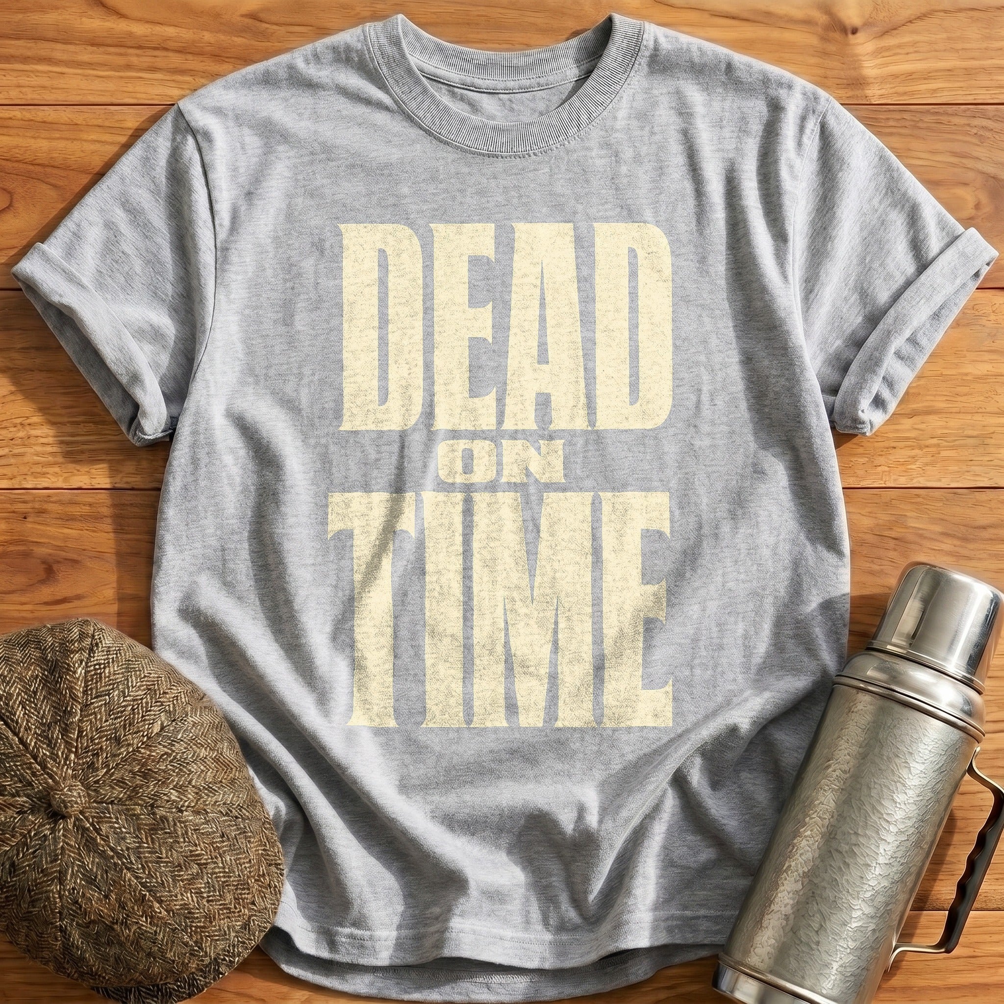 Dead On Time T-Shirt - Sport Grey