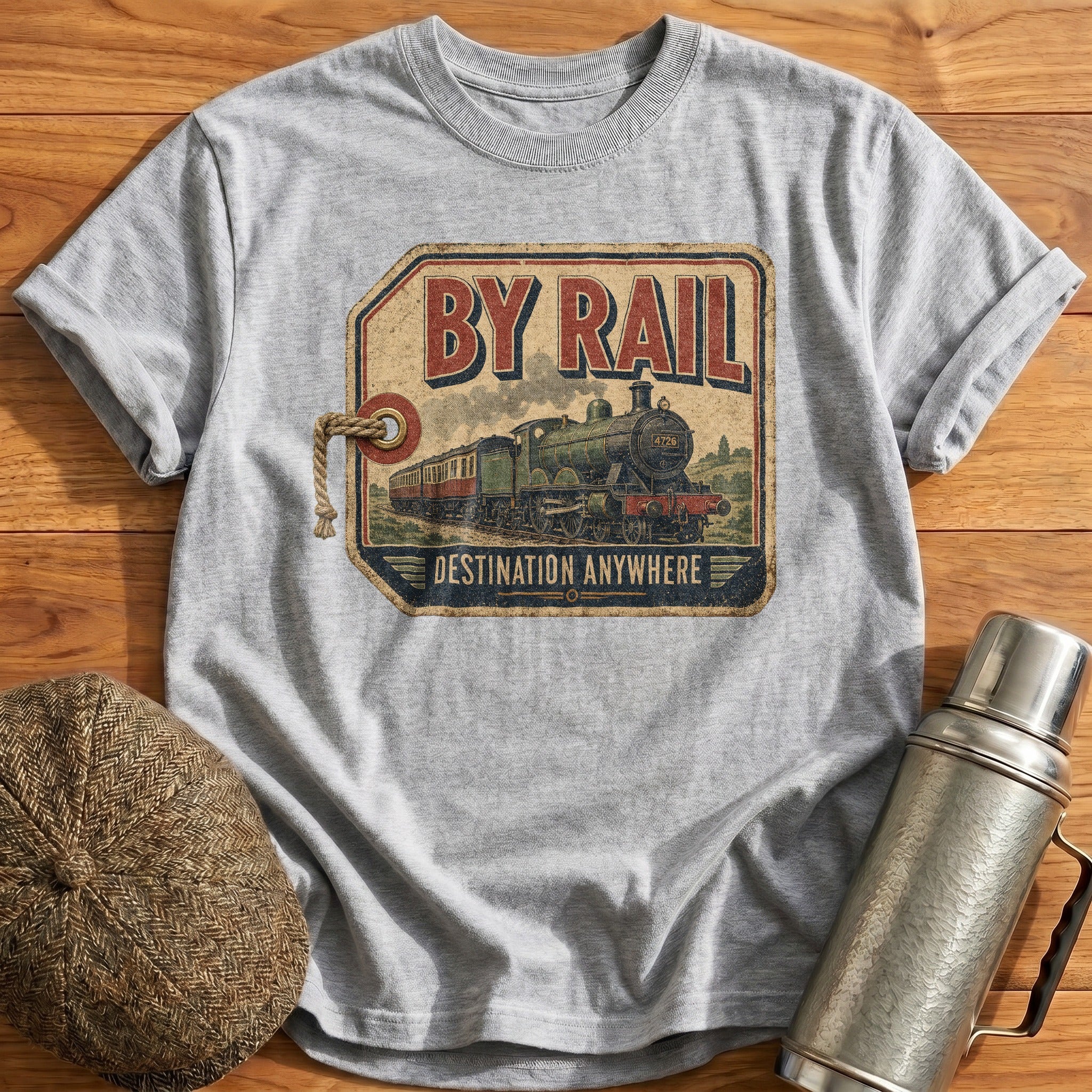 Destination Anywhere T-Shirt - Sport Grey