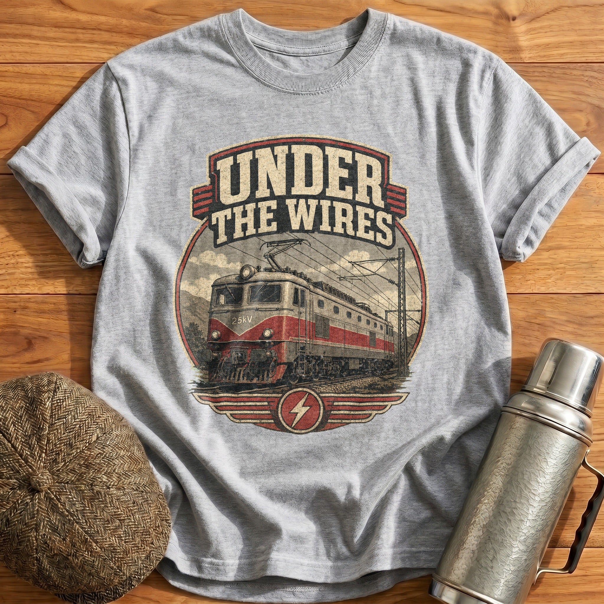 Electric Heritage T-Shirt - Sport Grey
