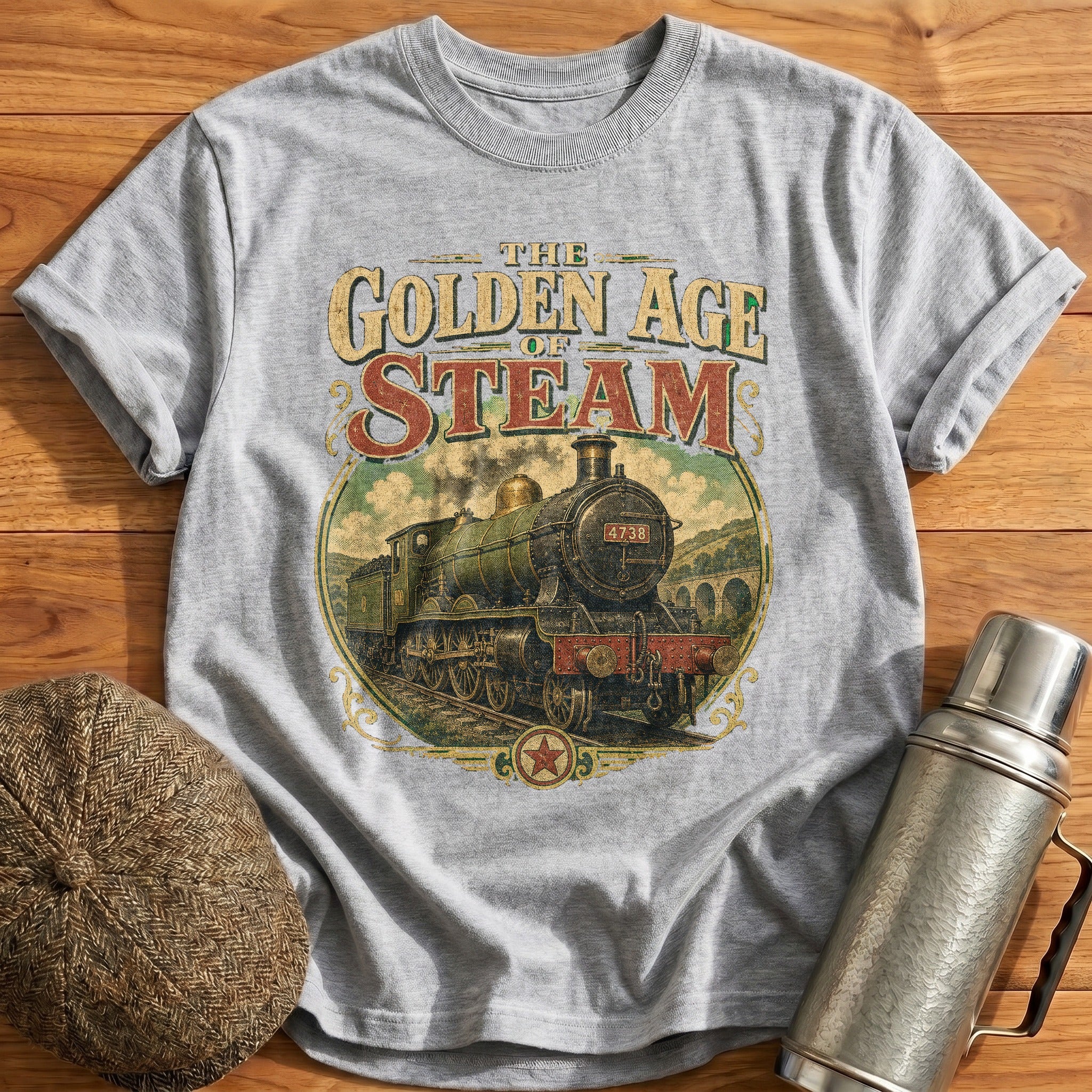 Golden Age T-Shirt - Sport Grey